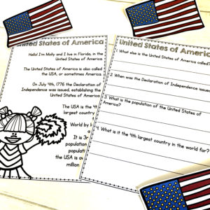 Around the World Comprehension Pack