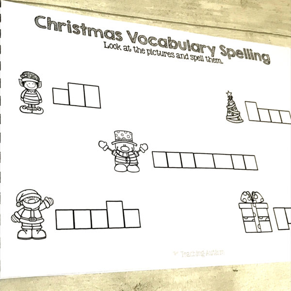 Christmas Activity Work Book