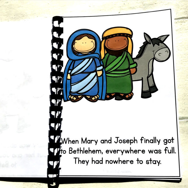 Christmas Nativity Simplified Story