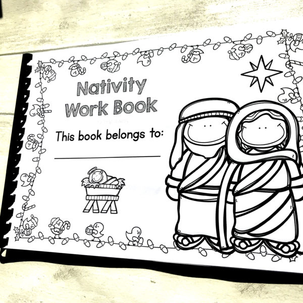 Christmas Nativity Work Book