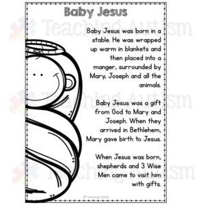 Nativity Comprehension Worksheets