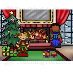 Christmas Wh- Question Scenes