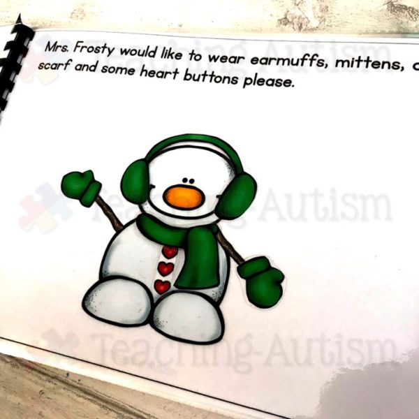 Snowman Adapted Instruction Book