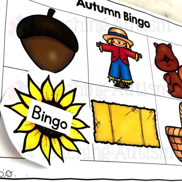 Autumn Bingo, Fall Bingo