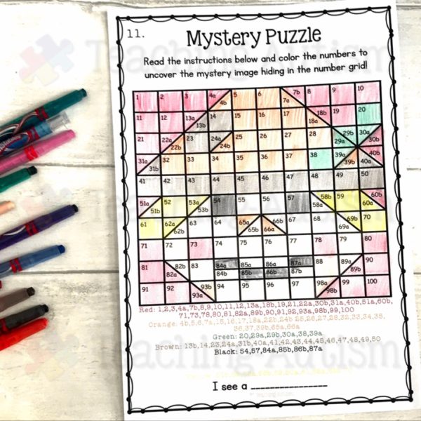 Autumn Mystery Puzzles