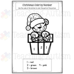 Christmas Col by Number