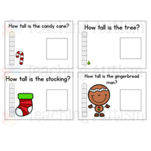 Christmas Measuring Task Cards