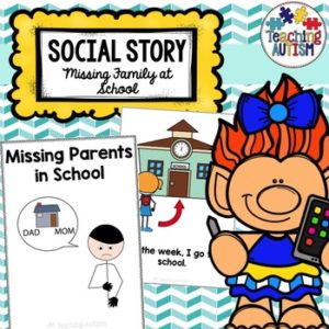 Missing Family School Social Story