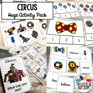 Circus Activity Bundle