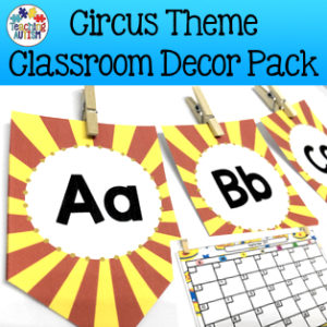 Circus Classroom Decor PackCircus Classroom Decor Pack