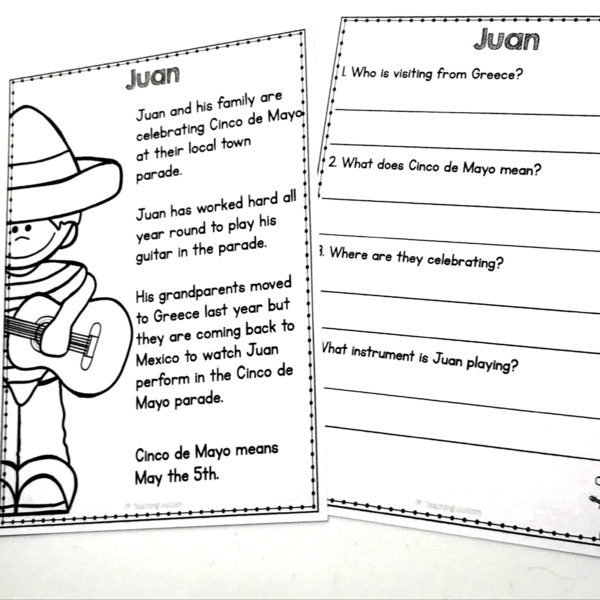 Cinco de Mayo Activity Bundle