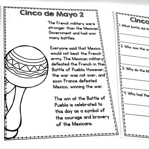 Cinco de Mayo Activity Bundle