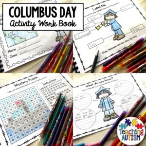 Columbus Day Work Book