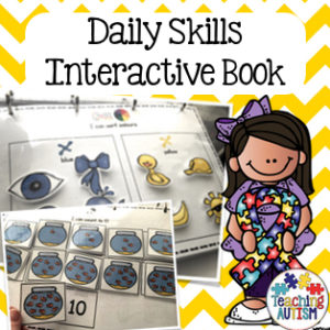 Adapted Daily Skills Interactive Book UK