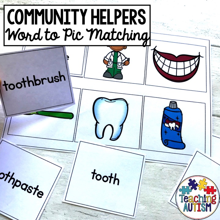 community-helpers-word-to-picture-matching-activity-teaching-autism