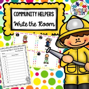 Community Helpers Write the Room