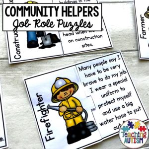 Community Helpers Job Role Jigsaws