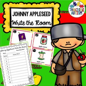 Johnny Appleseed Write the Room