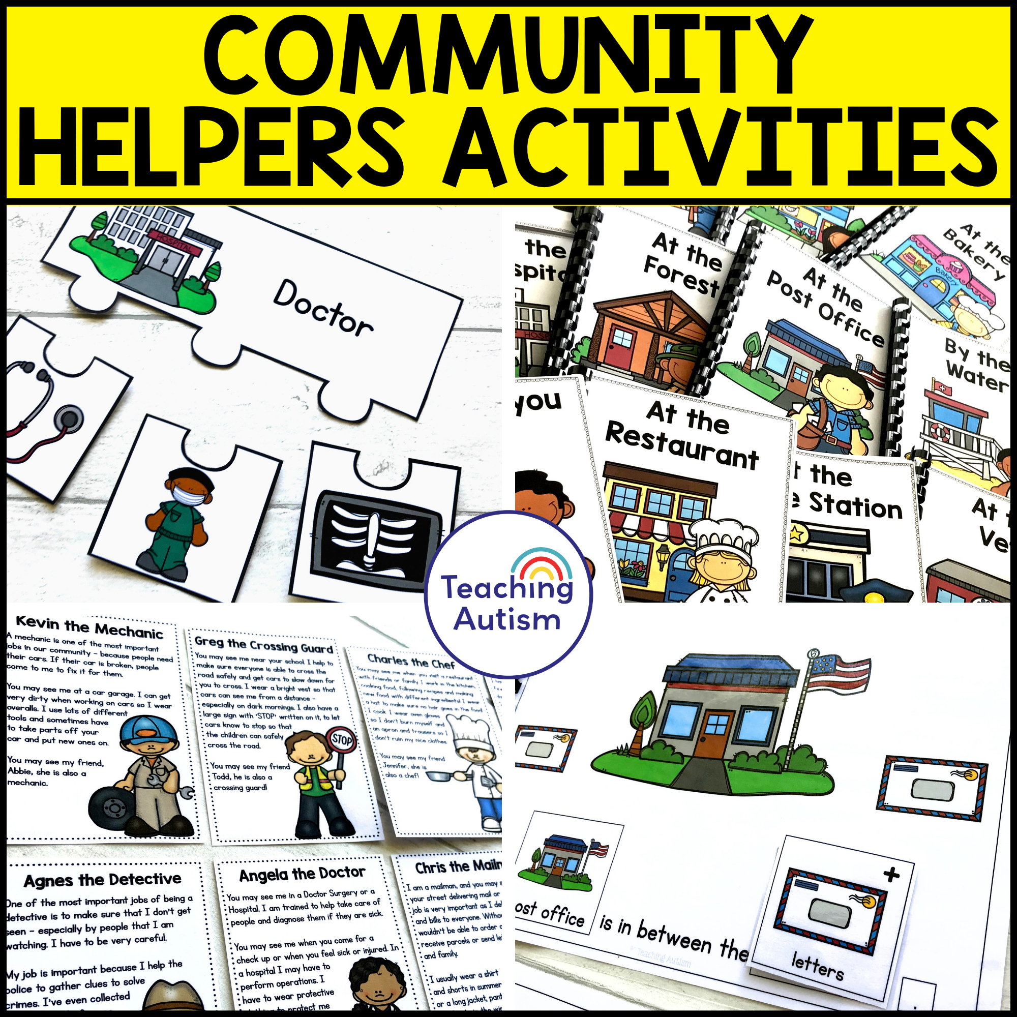Community Helpers Activity Bundle