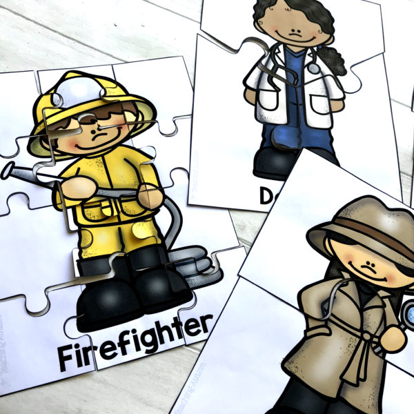 Community Helper Jigsaw Puzzles