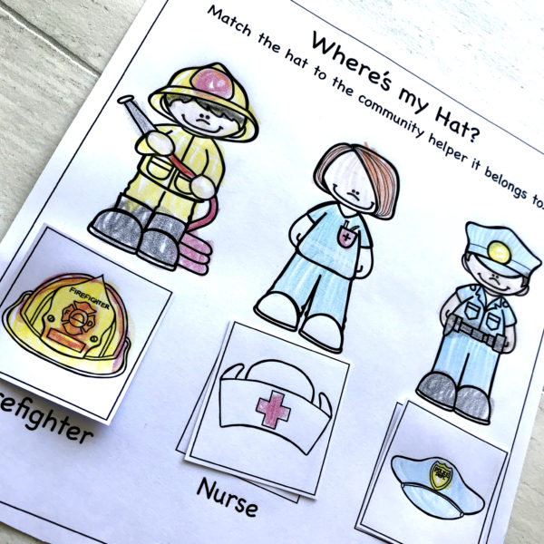 Community Helpers ELA Literacy Worksheets