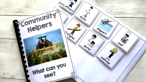 Community Helpers Adapted Books