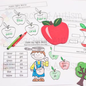 Johnny Appleseed Work Book Worksheets