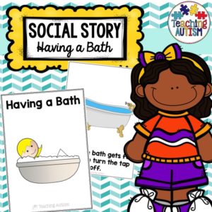 Having a Bath Social Story