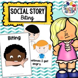 Biting Social Story - Teaching Autism