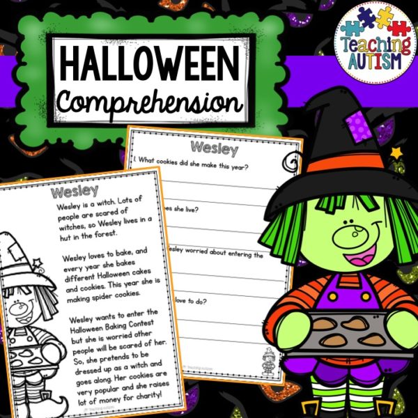 Halloween Comprehension Pack