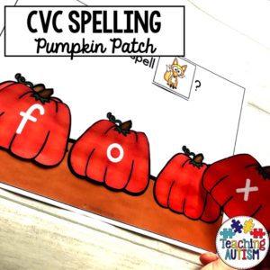 CVC Pumpkin Patch Spelling
