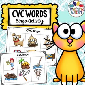 CVC Words Bingo
