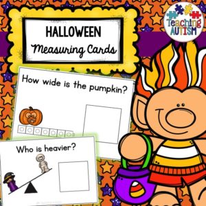 Halloween Measuring Task Cards