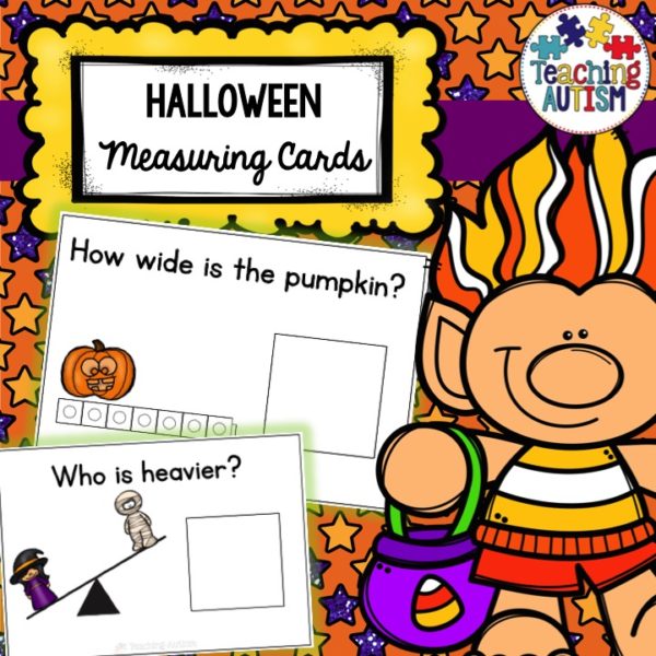 Halloween Measuring Task Cards