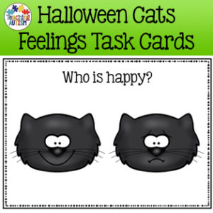 Cat Feeling Task Cards