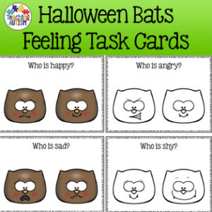 Bat Feeling Task Cards