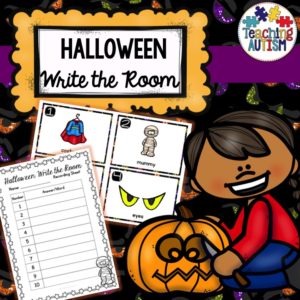 Halloween Write the Room