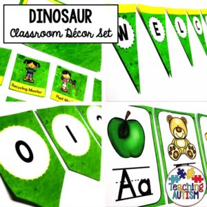 Dinosaur Classroom Decor Pack