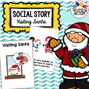 Visiting Santa Social Story