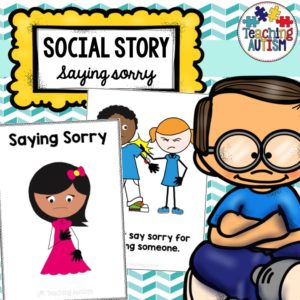 Saying Sorry Social Story