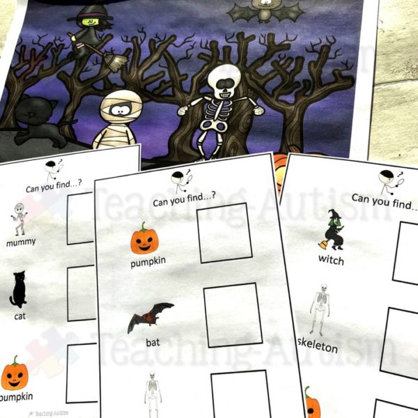 Halloween Instruction Activity