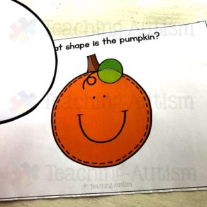 Pumpkin 2D Shape Halloween Matching