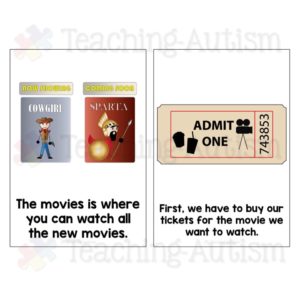 Going to the Movies Social Story