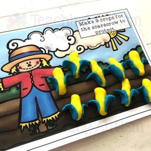 Scarecrow Play Dough Mats