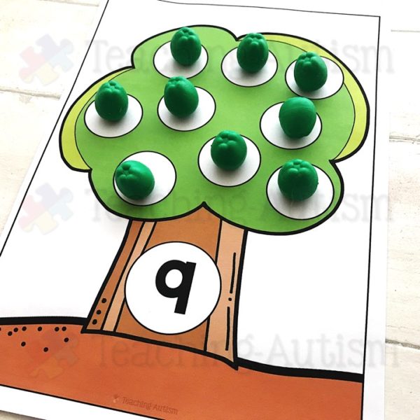 Apple Counting and Number Recognition