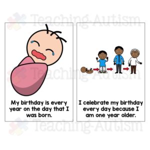 My Birthday Social Story