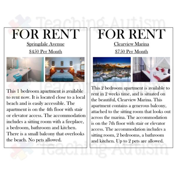 Housing Life Skills, Renting Houses