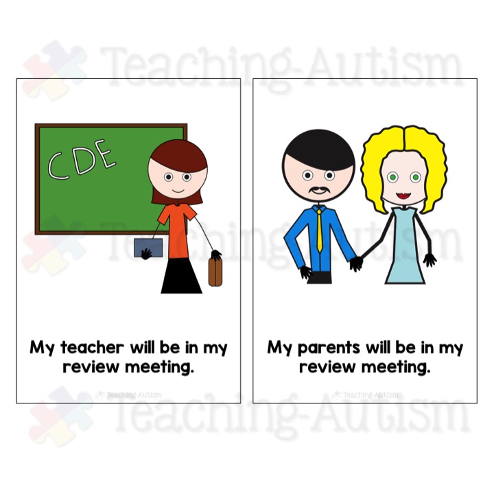Social Story My Annual Review - Teaching Autism