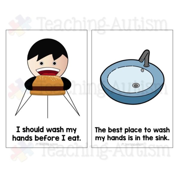 Washing Hands Social Story