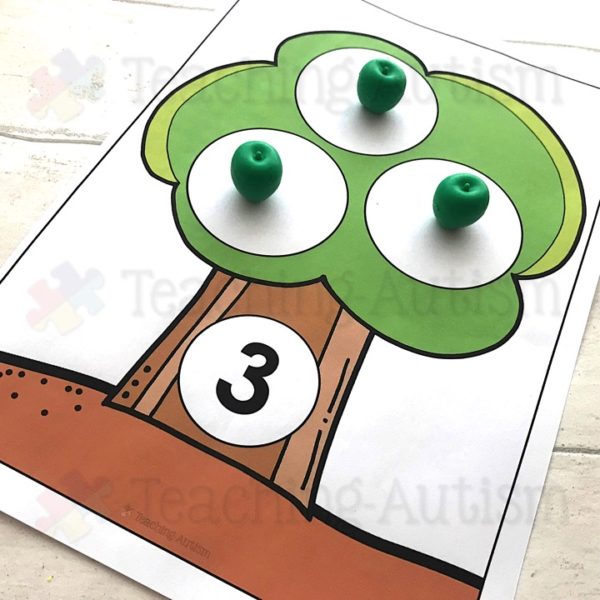 Apple Counting and Number Recognition